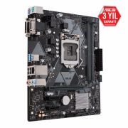 ASUS PRIME H310M-K R2.0 Intel H310 LGA1151 DDR4 2666 DVI VGA USB3.1 mATX Win7 + Win10 destekli