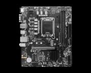 MSI PRO PRO B760M-E DDR4 SOKET 1700 DDR4 5333MHZ(OC) PCI-E Gen4 M.2 USB3.2 DP HDMI 1x2.5G LAN MATX