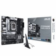 ASUS PRIME B660M-A WIFI D4 INTEL B660 LGA1700 DDR4 5333 DP HDMI ÇİFT M2 USB3.2 AX WİFİ + BT AURA RGB MATX 128GB’A KADAR RAM DESTEĞİ ASUS 5X PROTECTION III