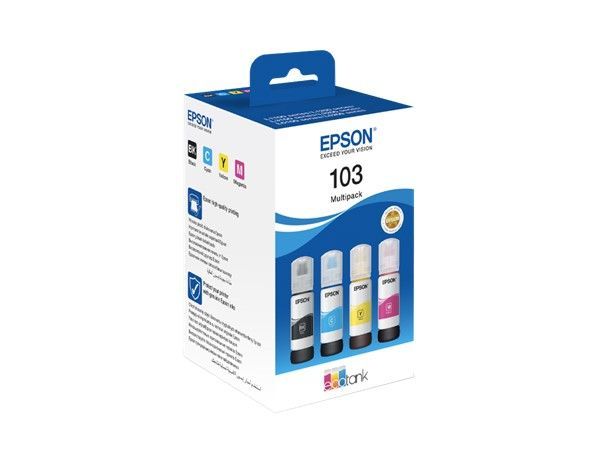 EPSON C13T00S64A (103) 4 RENK RENKLİ MULTIPACK L5190/L3160/ L3156/ L3151/ L3150/ L3111/ L3110/ L1110