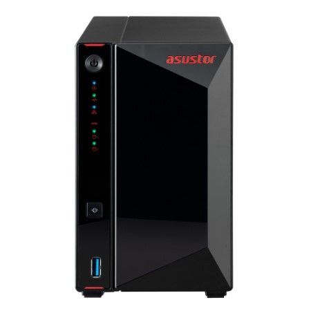 ASUSTOR AS5202T INTEL J4005 2 YUVALI (2X22TB DESTEĞİ) 2GB DDR4(8GB RAM DESTEĞİ) 2.5GBE X2 USB 3.2 X3