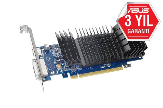 ASUS GEFORCE GT1030-SL-2G-BRK 2GB GDDR5 64bit 1506Mhz OC 1xDVI 1xHDMI Low Profil EKRAN KARTI