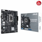 ASUS PRIME H610M-D D4 INTEL H610 LGA1700 DDR4 3200 HDMI VGA M2 USB3.2 COM MATX ASUS 5X PROTECTION III ARMOURY CRATE AI SUİTE 3