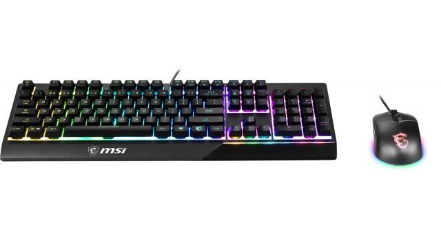 MSI GG VIGOR GK30 US GAMING KEYBOARD VE CLUTCH GM11 GAMING MOUSE