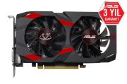 ASUS GEFORCE CERBERUS-GTX1050TI-A4G 4GB GDDR5 128bit 889Mhz OC 1xDVI 1xHDMI 1xDP EKRAN KARTI