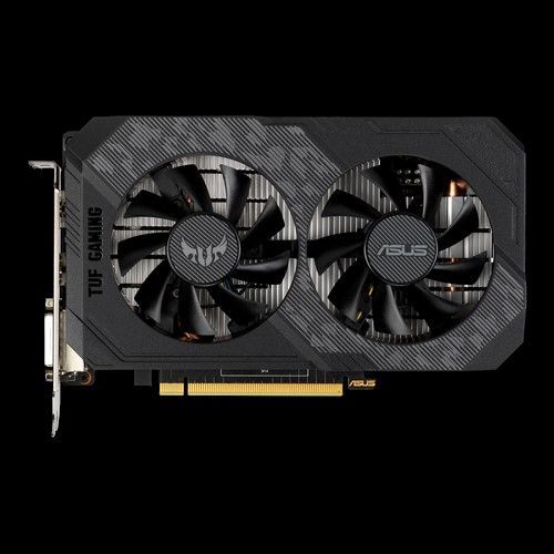 ASUS GEFORCE TUF-GTX1650-O4GD6-GAMING 4GB GDDR6 128bit 1680Mhz OC 1xDVI 1xHDMI 1xDP EKRAN KARTI