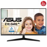 ASUS VY279HGE 27 GAMING IPS FREESYNC 1920x1080 1MS 144HZ HDMI VESA 3YIL EYECARE PLUS FLICKER DUSUK MAVI ISIK Antibakteriyel Kaplama Monitör