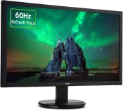 21.5 ACER K222HQLBID LED FHD 5MS 60HZ 200 Nits (VGA HDMI DVI) VESA SIYAH MONITOR