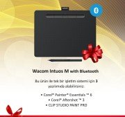 Wacom Intuos Comfort Plus Bluetooth Medium  (CTL6100WLK-N)
