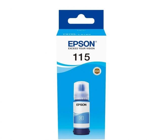 EPSON C13T07D24A (115) MAVİ MÜREKKEP KARTUŞ 70 ML