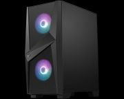 MSI MAG FORGE 100R Temperli Cam 2x A-RGB Fan 1x 120mm Fan 650W 80+ Bronze PSU ATX Gaming Bilgisayar Kasası