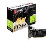 MSI VGA N730K-2GD3/LP GT730 2GB DDR3 64B DX12 PCIE 2.0 X16 (1XVGA 1XDVI 1XHDMI)