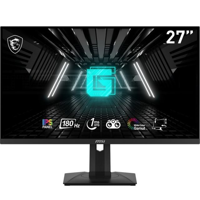 MSI G274PF 27 FLAT RAPID IPS 1920x1080 (FHD) 16:9 180HZ 1MS G-SYNC COMPATIBLE PIVOT GAMING MONITOR