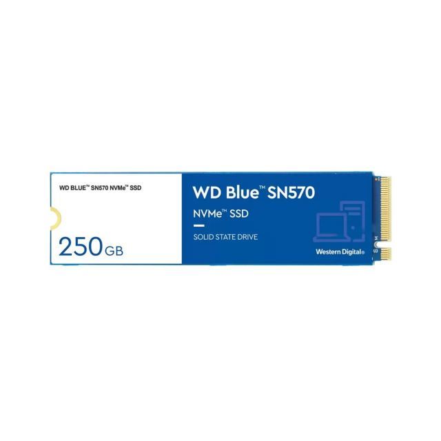 WD Blue SSD 250GB 3D NAND M.2 WDS250G3B0C PCIe NVMe