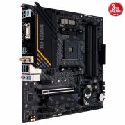 ASUS TUF GAMING B550M-E WIFI AMD B550 AM4 DDR4 4800 DP HDMI VGA ÇİFT M2 USB3.2 AX WİFİ + BT AURA RGB MATX 128GB KADAR RAM DESTEGI BIOS FLASHBACK BUTONU ASUS TUF PROTECTION