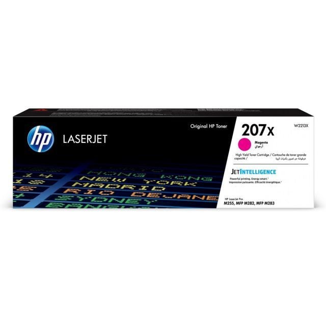 HP W2213X (207X) YÜKSEK KAPASİTELİ MAGENTA LASERJET TONER 2.450 SAYFA