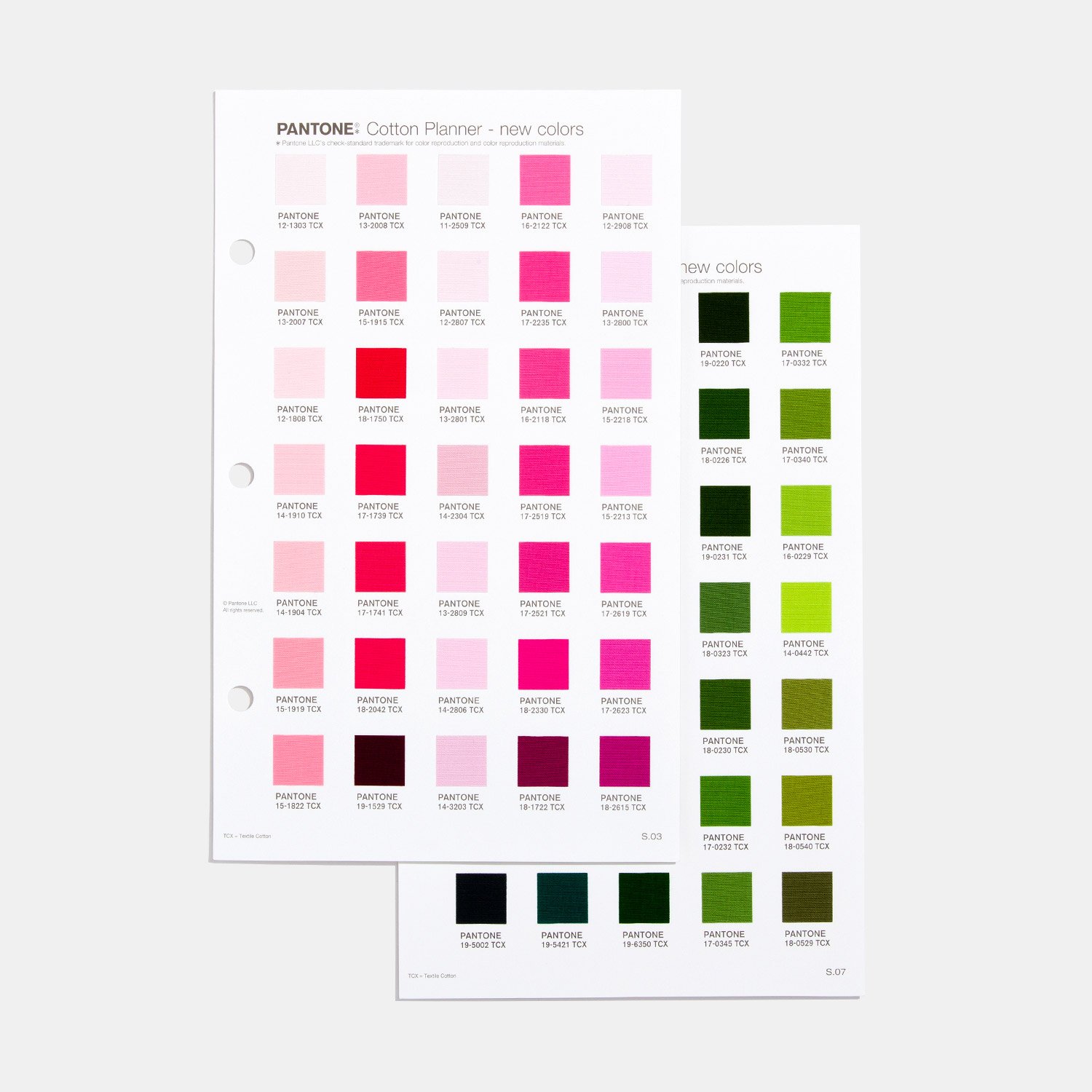 Pantone Cotton Planner Supplement ( YENİ ILAVE 315 RENK 2020)