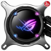 ASUS ROG STRIX LC II 360 ARGB AURA SYNC RGB 120MM*3 ADRESLENEBİLİR RGB FAN CPU SIVI SOĞUTUCUSU BEYAZ V3