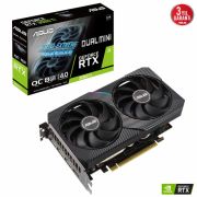 ASUS GEFORCE DUAL-RTX3060TI-O8G-MINI-V2 8GB GDDR6 256bit 1710MHz OC 1xHDMI 3xDP RGB EKRAN KARTI