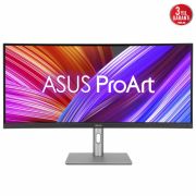 ASUS PA34VCNV CURVED 34.1 3800R VA 3440X1440 (WUHD) 21:9 60HZ 5MS CALMAN VERİFİED USB-C DOCKİNG PD 96W RJ45 ERGONOMİC STAND GREEN SUSTAİNABİLİTY