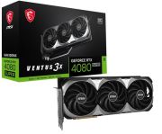 MSI VGA GEFORCE RTX 4080 SUPER 16G VENTUS 3X OC RTX4080 SUPER 16GB GDDR6X 256B DX12 PCIE 4.0 X16 (2XDP 2XHDMI )