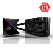 ASUS ROG RYUJIN 240 OLED AURA SYNC RGB 2X NOCTUA İPPC 2000 PWM 120MM FAN SIVI CPU SOĞUTUCUSU 