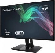 VIEWSONIC VP2768A-4K PROFESYONEL MONITOR 27 5MS 60HZ IPS 3840X2160 4K 350 HDMI DP USB TYPE C SRGB PANTONE 16:9 20M:1 1.07B RJ45 4 KENAR CERCEVESIZ KALIBRASYON FLICKER FREE MAVI ISIK FILTRESI TILT SWIVEL PIVOT YUKSEKLIK AYARI VESA ENERGY STAR EPEAT
