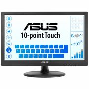 ASUS VT168HR 15,6 LED 1366x768 10MS HDMI VGA VESA 3YIL 10 PARMAK DOKUNMATIK EYECARE Monitör