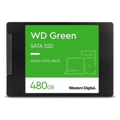 WD Green SSD 480GB 3D NAND 2.5 WDS480G3G0A