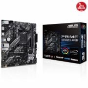 ASUS MB PRIME B550M-K ARGB AMD B550 AM4 DDR4 4866 DP HDMI Çift M2 USB3.2 AURA RGB mATX ASUS 5X PROTECTION III