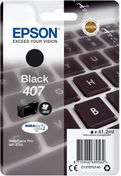 EPSON C13T07U140 SIYAH KARTUS 2.600 SAYFA PRO WF-4745DTWF