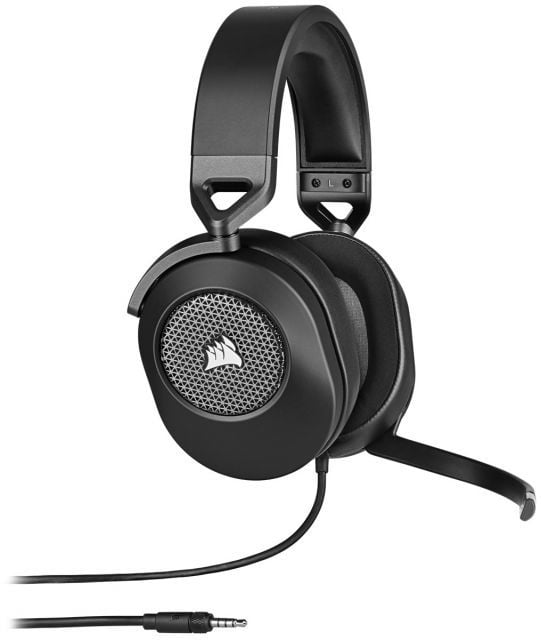 CORSAIR CA-9011270-EU HS65 SURROUND CARBON BLACK WIRED GAMING HEADSET