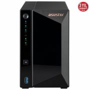 ASUSTOR AS3302T REALTEK RTD1296 2 YUVALI (2X22TB DESTEĞİ) 2GB DDR4 2.5GBE X1 USB 3.2 X3