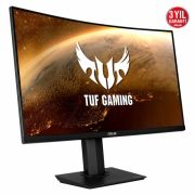 ASUS TUF GAMING VG32VQR 31,5 VA KAVISLI FREESYNC 2560x1440 1MS(MPRT) 165HZ DP HDMI MM VESA 3YIL EYECARE FLICKER-FREE DUSUK MAVI ISIK YÜKSEKLİK AYARI