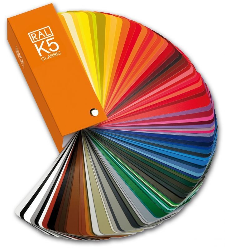 Ral K5 Kataloğu Yarı Mat (Semi Matt) 216 Renk