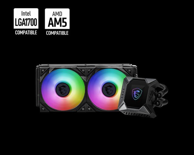 MSI MPG CORELIQUID K240 V2 240 mm LCD EKRANLI SIVI ISLEMCI SOGUTUCUSU