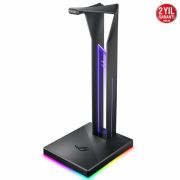 ASUS ROG THRONE 7.1 SURROUND SES ÇİFT USB 3.1 YUVASI VE AURA SYNC DESTEKLİ KULAKLIK STANDI