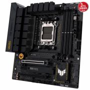 ASUS TUF GAMING B650M-PLUS WIFI AMD B650 AM5 DDR5 6400 DP HDMI 2X M2 USB3.2 AX WİFİ BT AURA RGB 2.5GBİT LAN MATX 128GB A KADAR RAM DESTEĞİ ASUS TUF PROTECTION ARMOURY CRATE