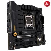 ASUS TUF GAMING B650M-PLUS AMD B650 AM5 DDR5 6400 DP HDMI 2X M2 USB3.2 AURA RGB 2.5GBİT LAN MATX 128GB A KADAR RAM DESTEĞİ ASUS TUF PROTECTION ARMOURY CRATE