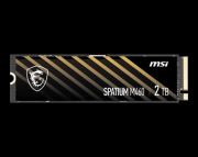 MSI SSD SPATIUM M460 PCIe 4.0 NVMe M.2 2TB R:4900 W:4400