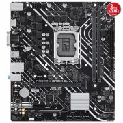 ASUS MB PRIME H610M-D INTEL H610 LGA1700 DDR5 5600 HDMI VGA M2 USB3.2 COM mATX 96GB kadar ram desteği ASUS 5X PROTECTION III