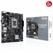 ASUS MB PRIME H610M-D INTEL H610 LGA1700 DDR5 5600 HDMI VGA M2 USB3.2 COM mATX 96GB kadar ram desteği ASUS 5X PROTECTION III