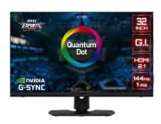 MSI 32 OPTIX MPG321UR QD FLAT IPS 3840x2160 (UHD) 16:9 144HZ 1MS G-SYNC COMPATIBLE GAMING MONITOR