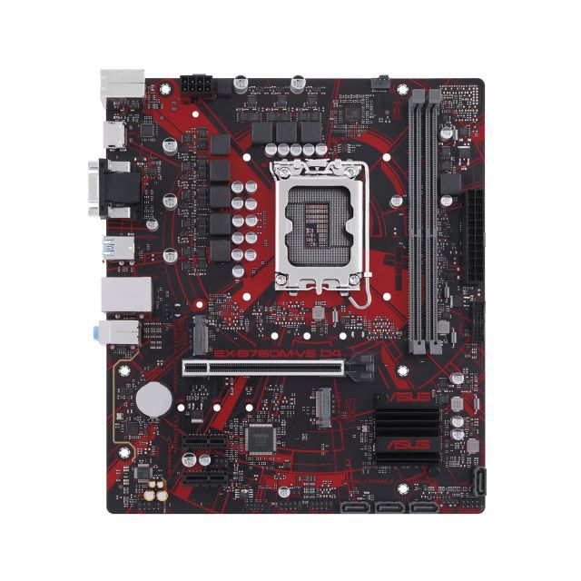 ASUS EX-B760M-V5 D4-CSM INTEL B760 LGA1700 DDR4 5333 HDMI VGA CIFT M2 USB3.2 2.5Gbit LAN mATX ASUS 5X PROTECTION III ASUS İCAFE LABS SERTIFIKALI ASUS CONTROL CENTER EXPRESS HEDIYELI