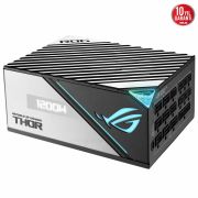 ASUS ROG-THOR-1200P2 PLATINUM 1200W MODÜLER GÜÇ KAYNAĞI JAPON KAPASİTÖRLER AURA SYNC VE OLED EKRAN PCIe 5.0 10 YIL GARANTI