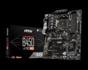 MSI B450-A PRO MAX AM4 DDR4 3466(OC) VGA DVI HDMI M.2 USB3.1 ATX