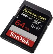 64GB SD KART 300Mb/s EXTREME PRO SANDISK SDSDXDK-064G-GN4IN