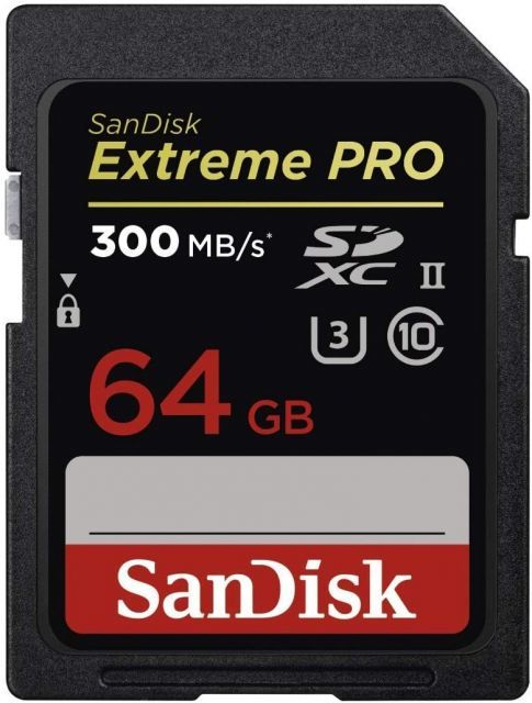 64GB SD KART 300Mb/s EXTREME PRO SANDISK SDSDXDK-064G-GN4IN