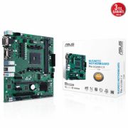 ASUS PRO A520M-C II/CSM AMD A520 AM4 DDR4 4600 DP HDMI DVI VGA M2 USB3.2 COM PCI TPM mATX ASUS 5X PROTECTION III UCRETSIZ UZAKTAN YONETIM YAZILIMI