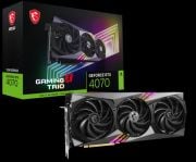 MSI VGA GEFORCE RTX 4070 GAMING X TRIO RTX4070 12GB GDDR6X 192B DX12 PCIE 4.0 X16 (3XDP 1XHDMI)